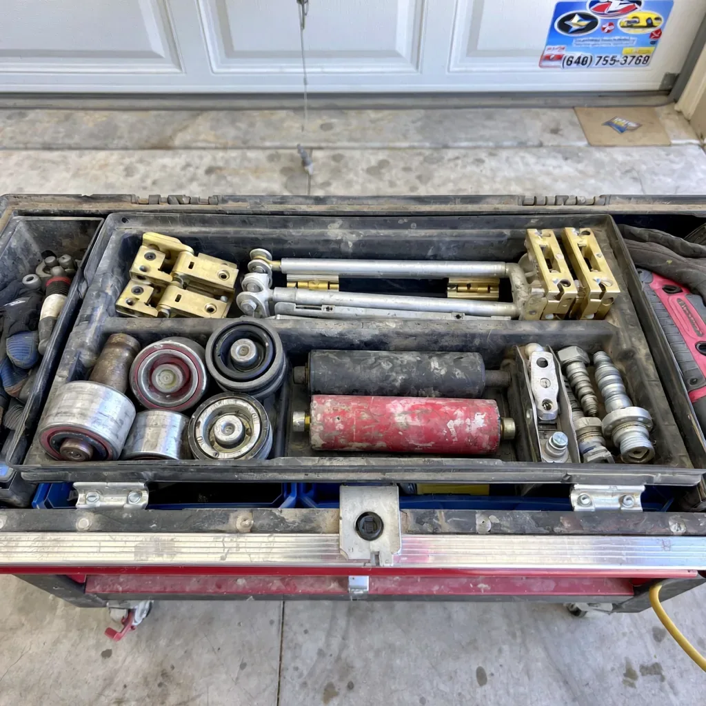 Measuring Garage Door Springs garage door spring in Leawood, KS